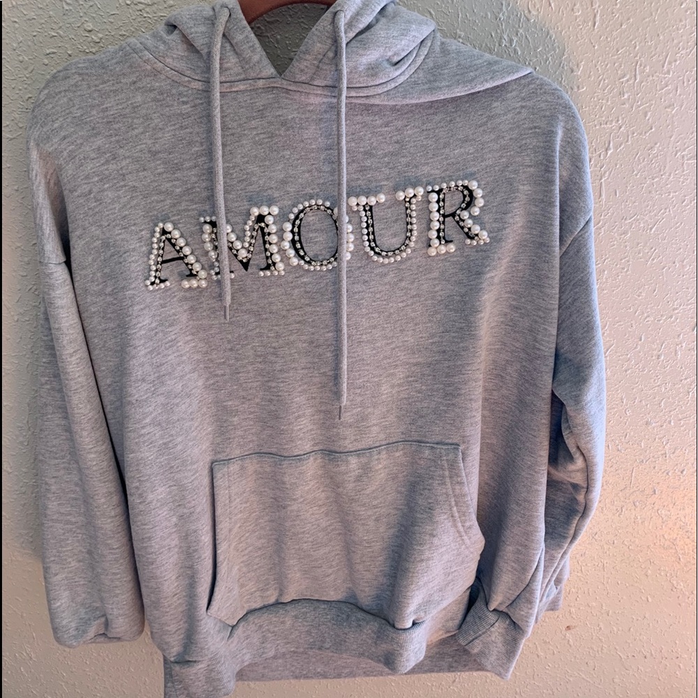 Grey hoodie
